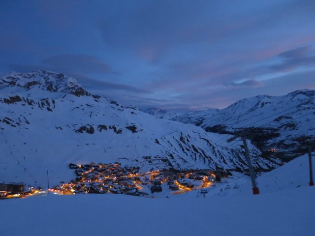 Night ski Tignes